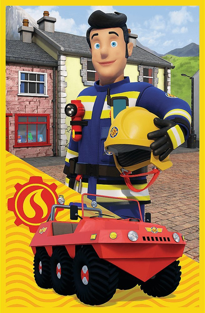 Puzzle Trefl Fireman Sam 3 x 50, 3 puzzle, 50 pjesë secila, shumëngjyrëshe