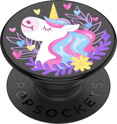 Mbajtëse telefoni Popsockets Unicorn Day Dream, ngjitëse, me ngjyra