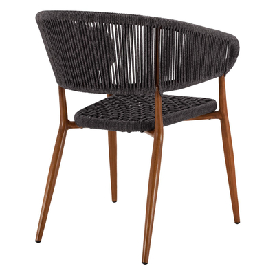 Kolltuk alumini Eulo 55,5x63,5x78Hcm (HM5783.11), kaftë/ gri
