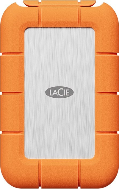 Hard disk i jashtëm LaCie STND1000400, 1TB, USB Type C 3.2 Gen 1, gri portokalli