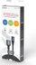 Kabllo USB-A - USB-C + microUSB + Lightning 1 m Magnetic (CL-152), e zezë