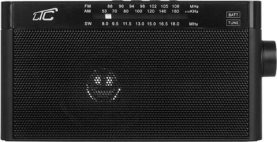 Radio portabël LTC Sona, FM AM SW, Bluetooth USB Aux, e zezë