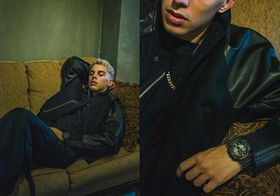 Orë për meshkuj Casio G-SHOCK GA-100GBX-1A9ER, e zezë