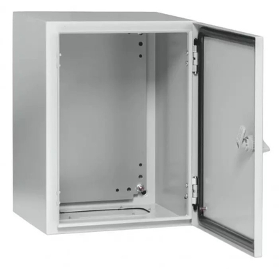 Kasetë metalike GEP GEP‑00005, 400x400x200 mm, IP65 IK10, gri RAL 7035