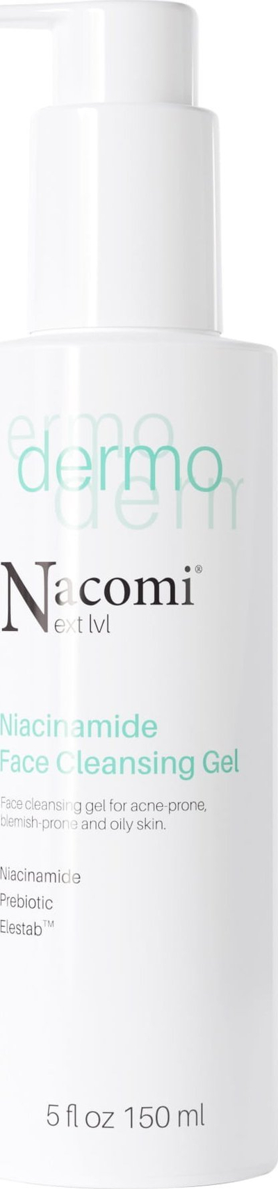 Xhel pastrues fytyre Nacomi Level Dermo Purifying, 150 ml