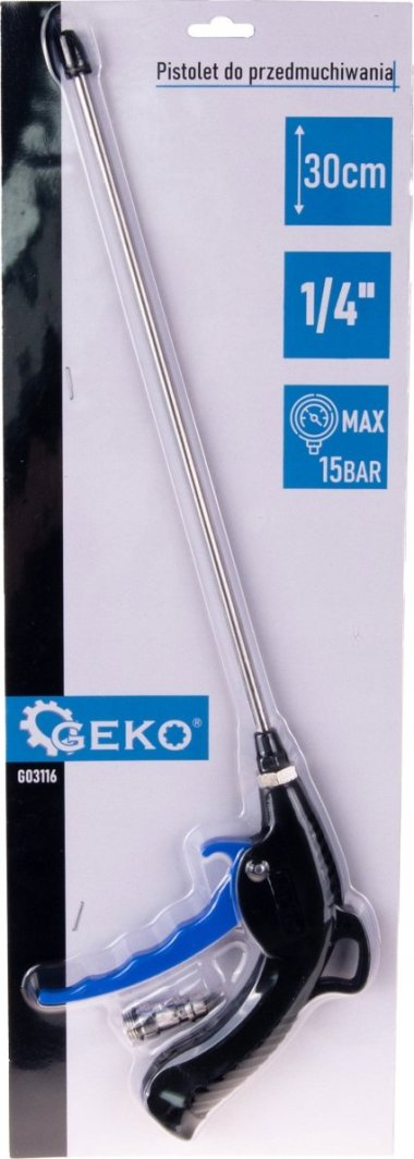 Pistoletë ajri Geko me lancë teleskopike 100 cm, presion deri 15 bar