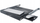 Raft tërheqës për tastierë dhe maus STALFLEX RSR F2 19 1U 350B KM, për kabinet RACK 19", i zi