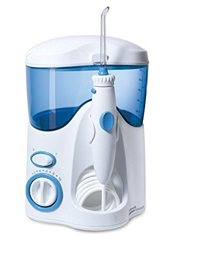 Irigator goje Waterpik WP 100E Ultra, elektrik, depozit i madh, i bardhë blu