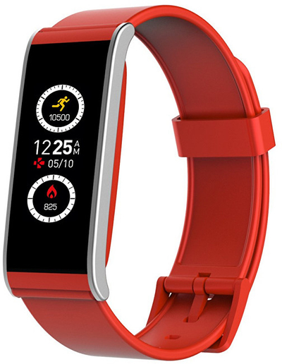 Orë e mençur MyKronoz  ZeFit4 HR  Red/Silver