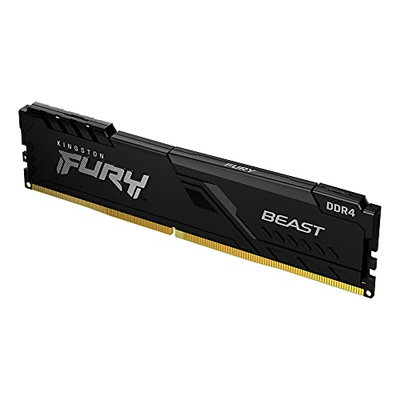 RAM Kingston Fury Beast KF426C16BBK2/64, 64GB DDR4, 2666MHz CL16, e zezë