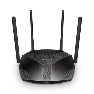 Ruter wireless Mercusys MR70X, AX1800, Wi Fi 6, Dual Band, i zi
