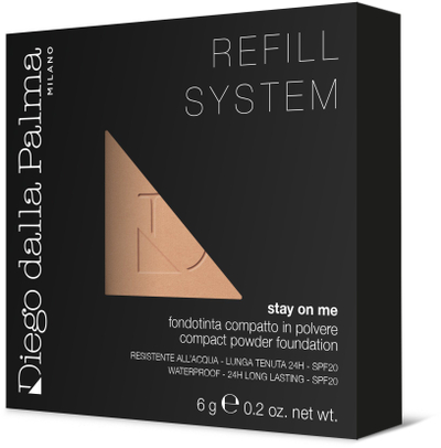 Pудра компактна фон дьо тен Diego Dalla Palma Stay On Me Refill, 6g, нијанса 54 Biscuit N