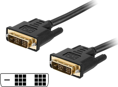 Кабел DVI Blow Classic, 1.5m, црн