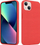 Kapak silikoni për iPhone 13 Mini, TPU miqësor me mjedisin, i kuq