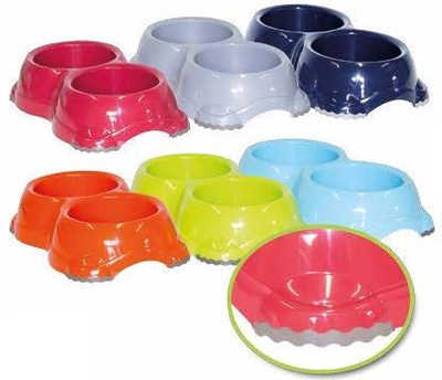 Set enësh ushqyese për kafshë Yarro Moderna Double Smarty Bowl, 2x645 ml
