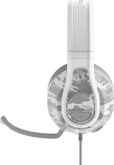 Гејминг слушалки Turtle Beach RECON 500, со кабел 3.5mm, микрофон со поништување на бучава, Arctic Camo