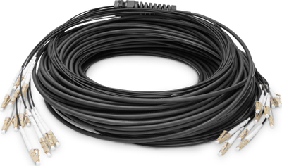 Kabllo fibër optike Digitus Universal Breakout, multimode, e zezë