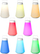 Llambë tavoline LED Air, RGBW, 3.5W, IP65, e bardhë