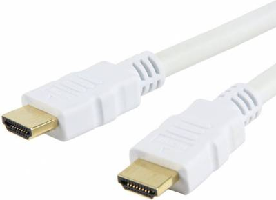 Kabllo Techly HDMI - HDMI, 5m, e bardhë