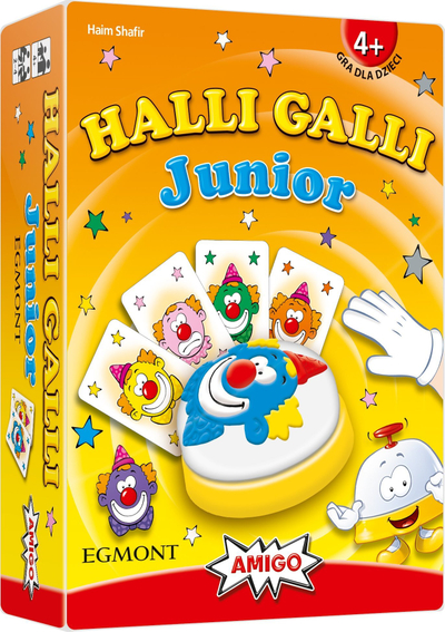 Lojë tavoline Amigo Halli Galli Junior, për fëmijë, shumëngjyrëshe