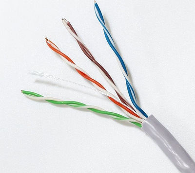 Kabllo rrjeti Qoltec CAT5E UTP, 305m, PVC, gri