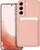 Këllëf telefoni Forcell për Samsung Galaxy A53 5G, silikon i butë, me mbajtëse karte, rozë