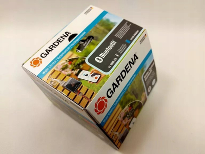 Kontrollues uji Gardena Bluetooth Water Timer, komandim me aplikacion, i mban motin, gri