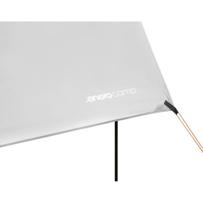 Tendë kampingu Aosom Sunshade Tent Sail, 3x4x2.4 m, poliester 210D, gri e çelët