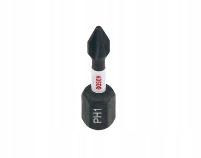 Сет бит шрафцигерски врвови Bosch Impact Control PH1, 25mm, 2 парчиња