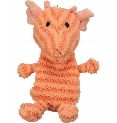 Lodër pelushi për qen Trixie Dragon, me zë, shumëngjyrëshe