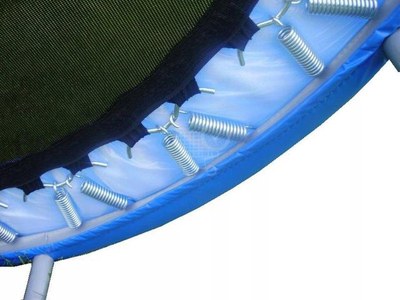 Trampolinë Spartan me dorezë, 122 cm, hekur i galvanizuar