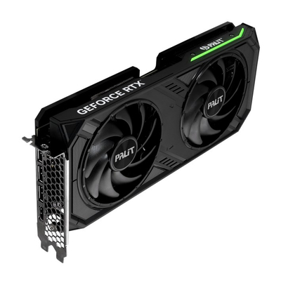 Kartë grafike Palit GeForce RTX 4070 SUPER Dual, 12GB GDDR6X, e zezë