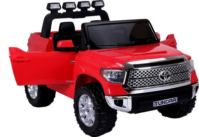 Makina elektrike për kalamaj Toyota Tundra, 12V, 2x45W, e kuqe