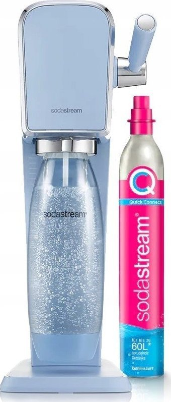 Makina për pije të gazuara SodaStream Art, manuale, Misty Blue