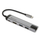 USB C хаб Verbatim 3.1 Gen, повеќепортен, HDMI RJ45 USB, сив