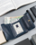 Portofol gocash Lorenti, lëkurë e llakuar, RFID, blu