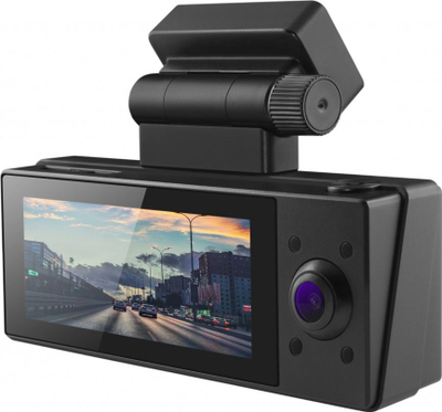Камера DVR за автомобил Neoline X62, континуирано снимање, дискретно монтирање, црна