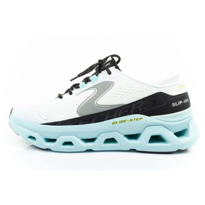 Këpucë sport Skechers Glide-Step Altus Slip-Ins M 232921 WBL, Air-Cooled Memory Foam, të bardha