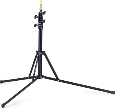 Stativ fotografik Manfrotto Nano, alumin, 190 cm, ngjyrë e zezë