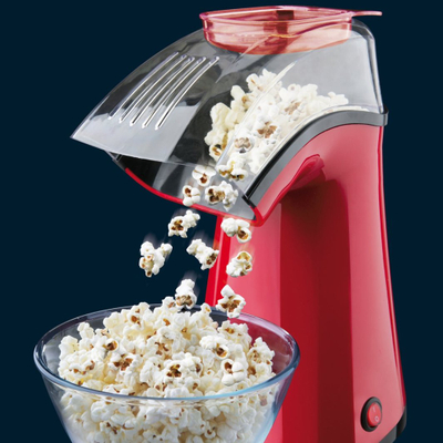 Aparat kokoshkash Taurus Pop N Corn, 1100W, ajër i nxehtë, i kuq