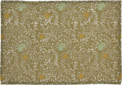 Маска за маса Home and Styling Collection, памук, 40x150cm, зелена