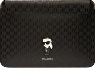 Mbrojtëse laptopi Karl Lagerfeld Saffiano Monogram Ikonik KLCS16SAKHPKK, 16", e zezë