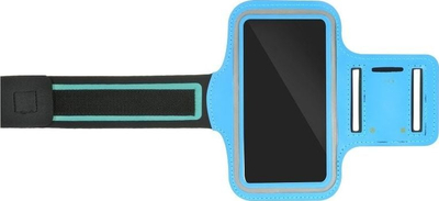 Rrip sportiv për telefon Partner Tele.com Sports Armband Case, për telefona 3-5", blu
