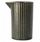 Qumështore Verlo PLISSE, 300 ml, porcelan, gri grafit