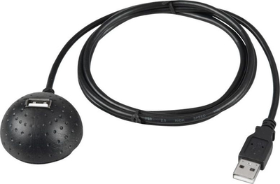 Kabllo Goobay (68913), USB 2.0, 1.5m, e zezë
