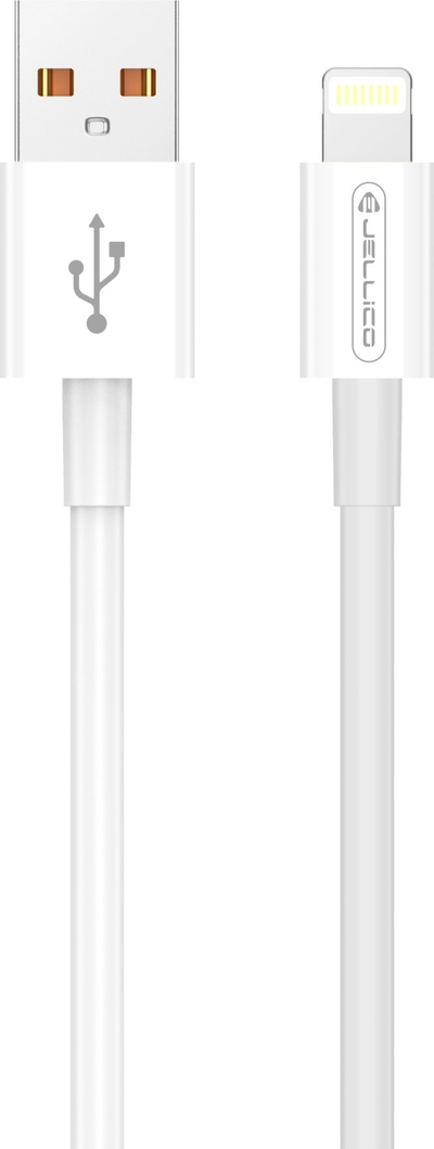 Kabllo kariku JELLICO B1 Lightning, 3.1A, 1m, e bardhë