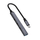 USB HUB Savio AK-71, USB-C, 3x USB-A 2.0, 1x USB-A 3.1, gri