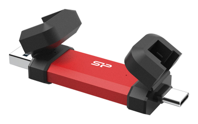 USB флеш Silicon Power DS72, 250GB, USB 3.2, црвена