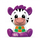 Lodër muzikore për fëmijë TOY Baby Zebra, interaktive, me drita dhe melodi