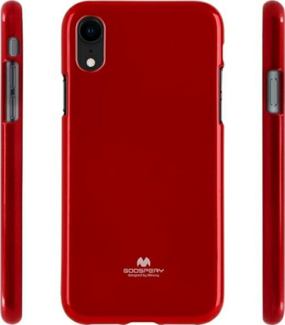 Футрола за телефон Mercury Jelly за Samsung Galaxy A54 5G, флексибилен силикон, сјајна, црвена